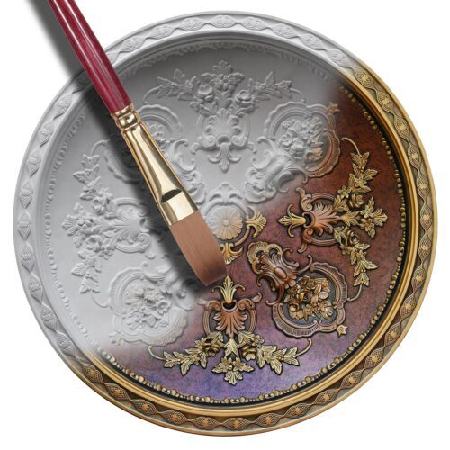 Custom ceiling dome finish