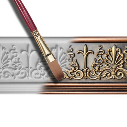 Custom flat molding finish Finish