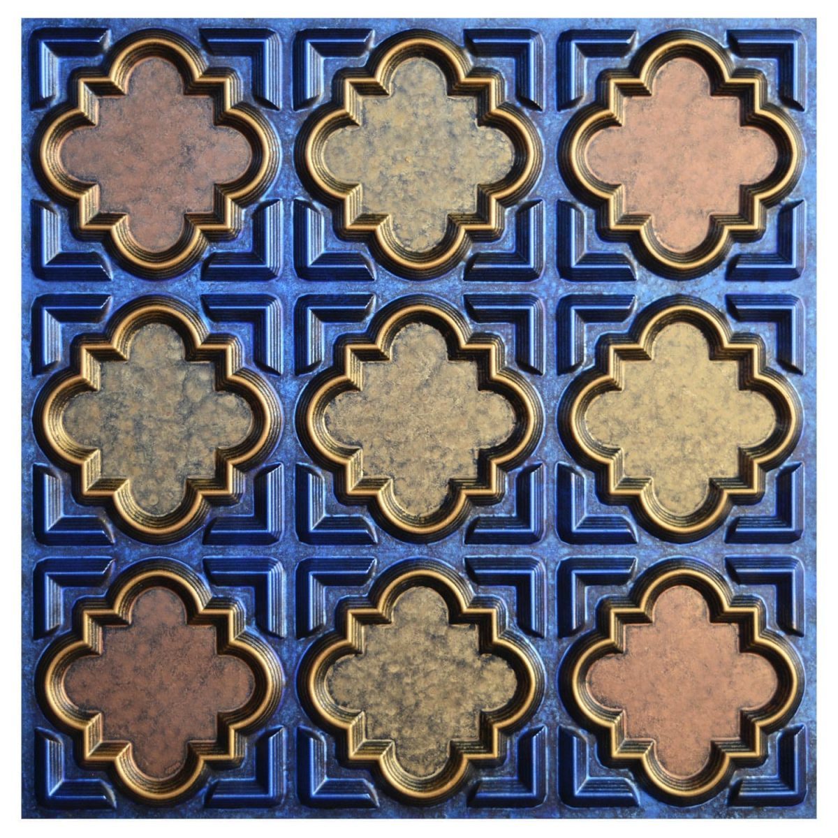 Ceiling Tile Casablanca V 24 in. x 24 in. CTF0205 Fine Art Deco Inc