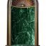 Hand painted wall niche in bronze, gold and faux green marble