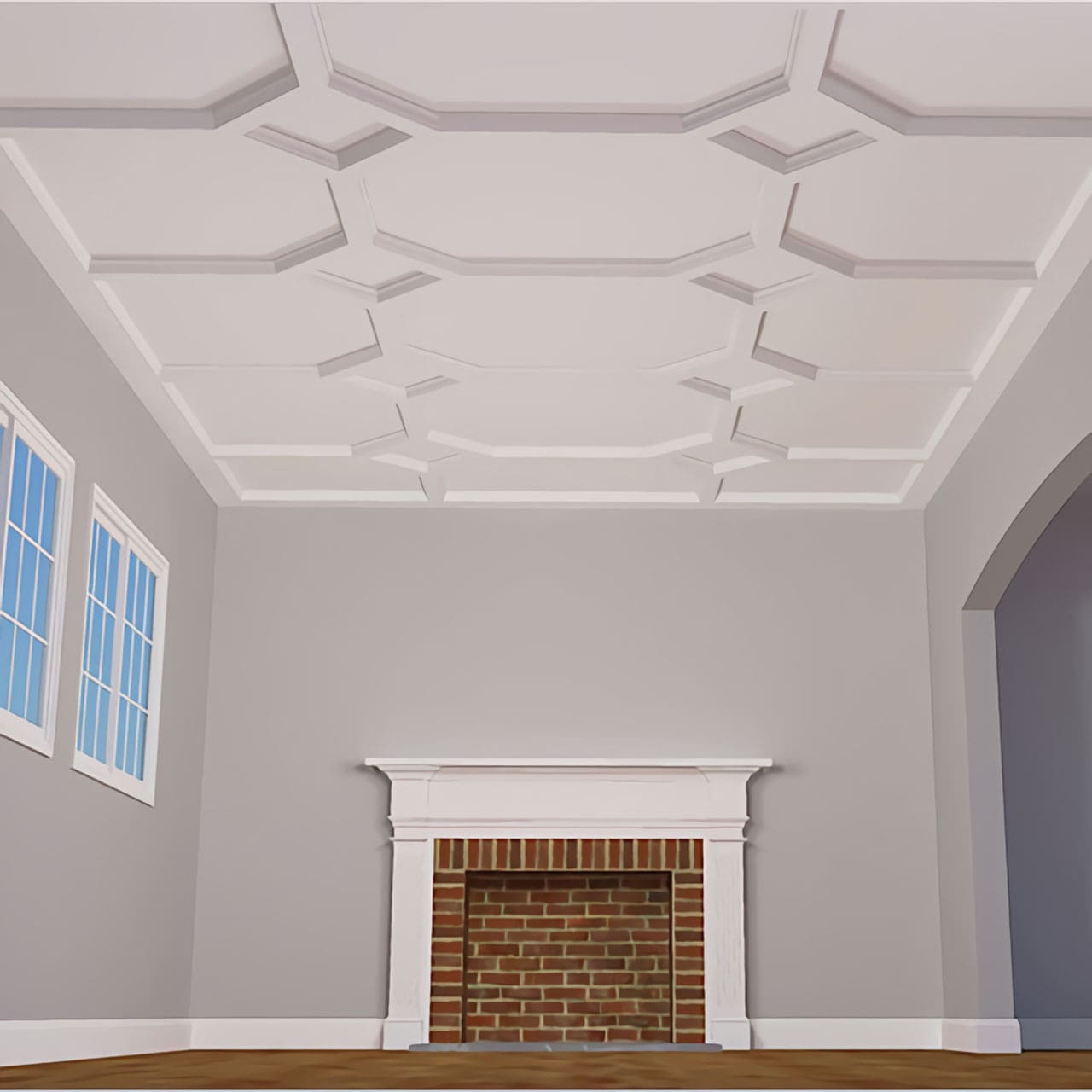 Decorative Ceilings l Top 12 of 2015  Ceiling decor, Interior ceiling  design, Coffered ceiling