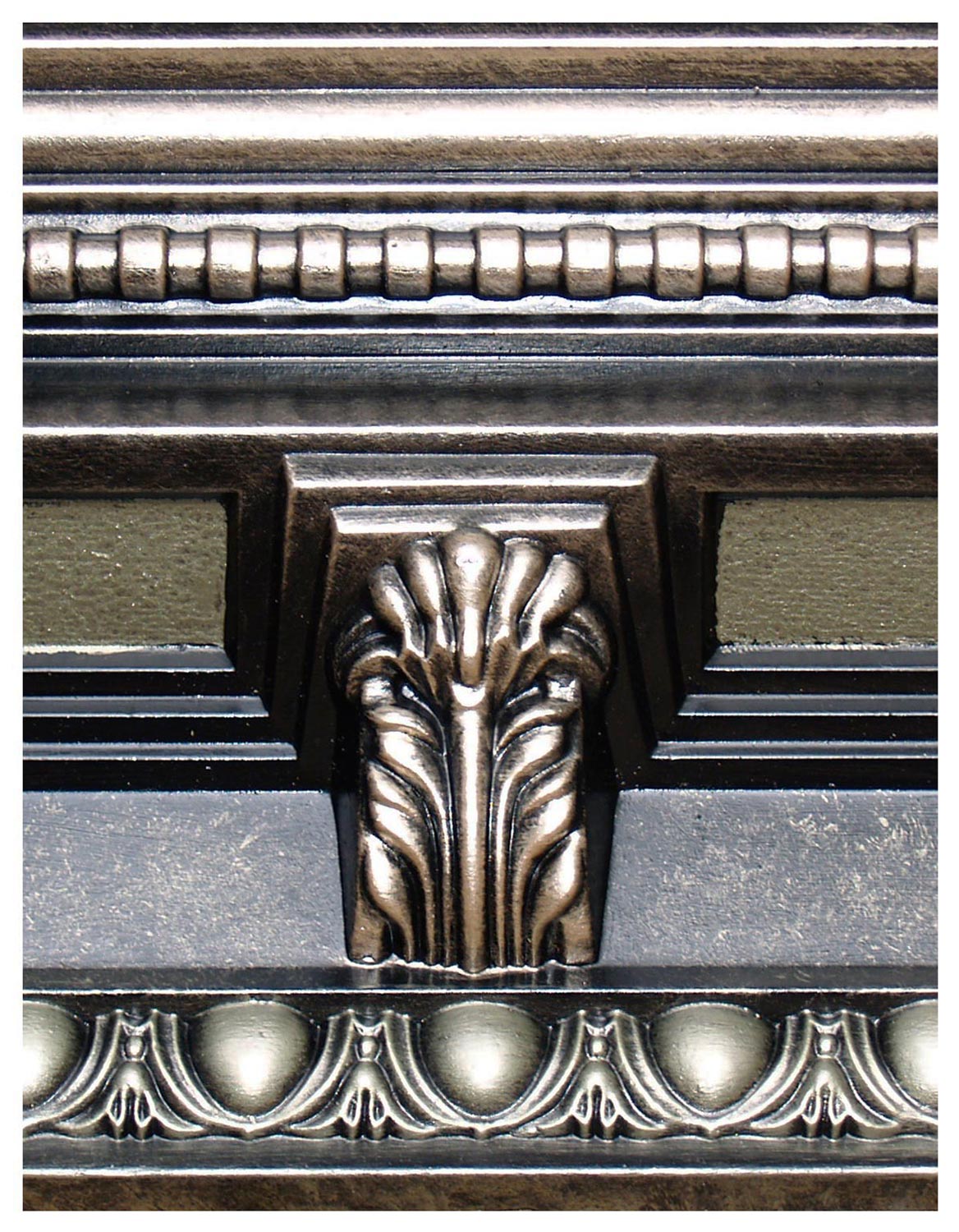 Crown Molding Sample Attica Acanthus Leaf 7-1/2 in. CMF-017-3-S